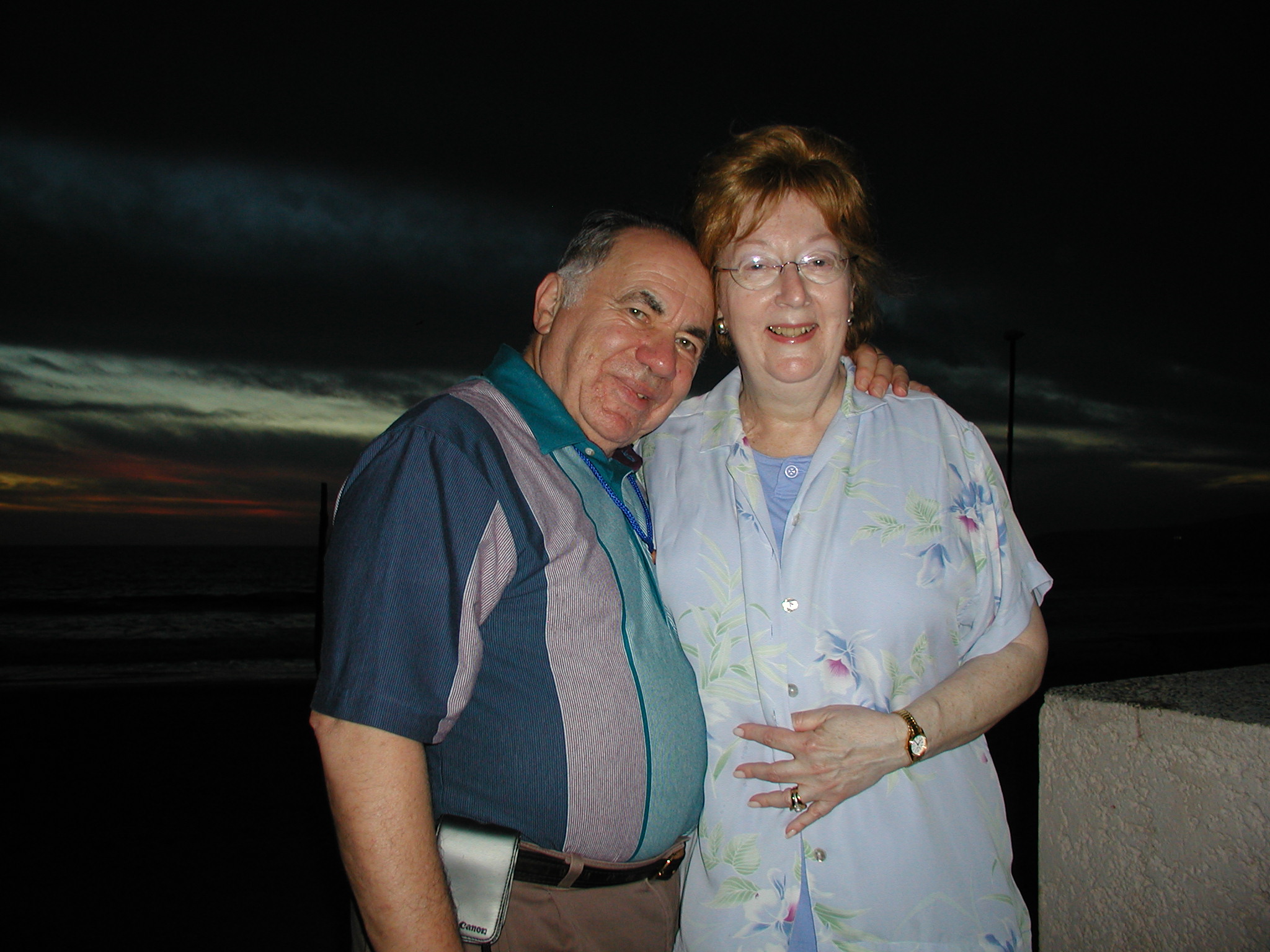 Grandma and Grandpa in Mexico, 2003