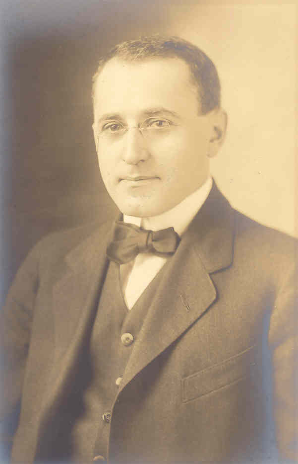 Grandpa Alfred Gach, probably on the day he married Grandma Hilda.