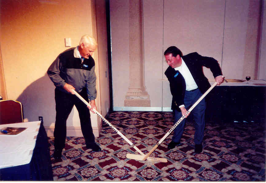 Gordie and Larry face off!