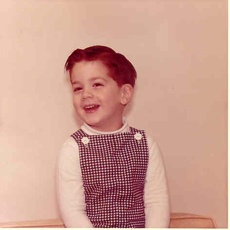 Little Larry, laughing!