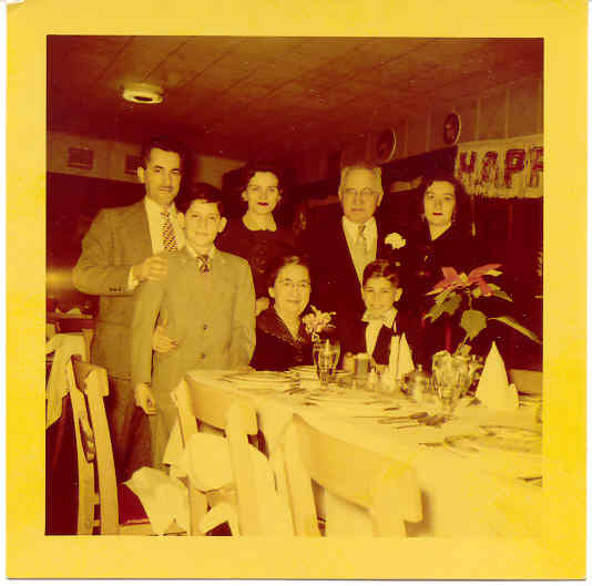 Hilda and Alfred, Richard and Bernice, Paul's gang