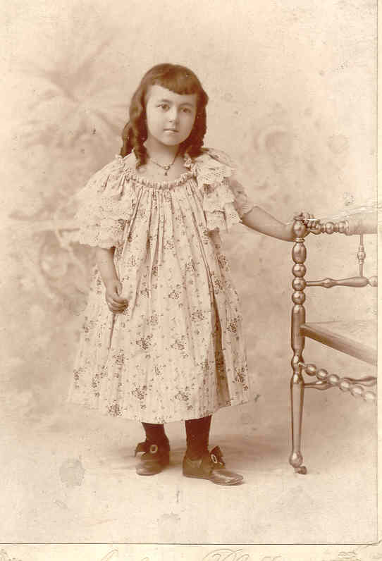 Here is Grandma Hilda, even younger...