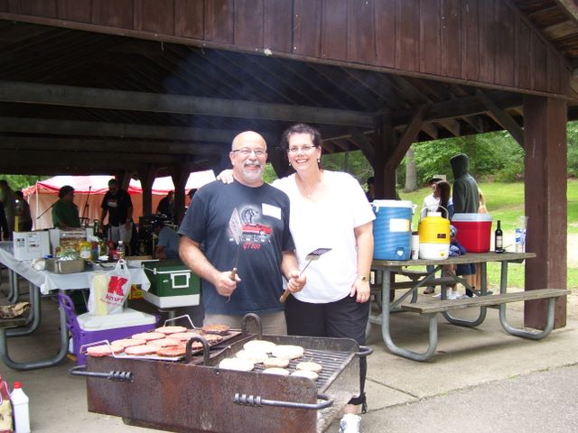 Brian definitely worked an extended shift at the grill; thank you!!