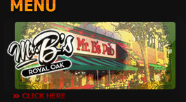 Here is a Mr. B's logo...