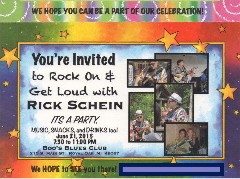 The festive invitation for the epic party...